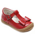 Lamour Girls Red Bow T-Strap Buckle Sporty Mary Jane Shoes 4 Baby - SophiasStyle.com